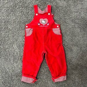 Hello Kitty Overalls